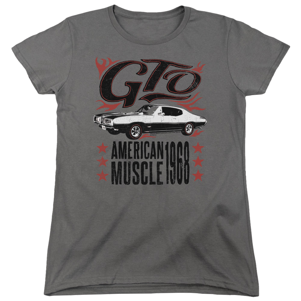 Pontiac Gto Flames Women's T-Shirt Women's T-Shirt Pontiac