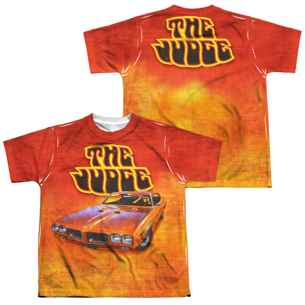 Chevrolet The Judge - Youth All-Over Print T-Shirt (Ages 8-12) Youth All-Over Print T-Shirt (Ages 8-12) Pontiac