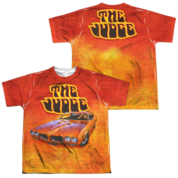 Pontiac Chevrolet The Judge youth all-over print t-shirt for ages 8 to 12