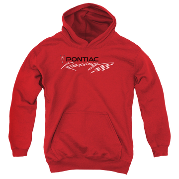 Pontiac Red Pontiac Racing Youth Hoodie (Ages 8-12) Youth Hoodie (Ages 8-12) Pontiac