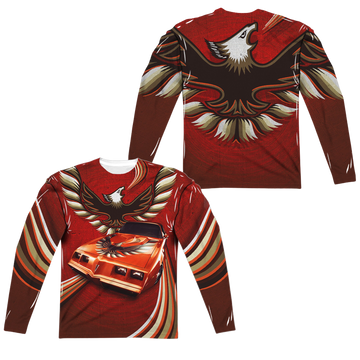 Pontiac Firebird Flames men's all-over print long sleeve