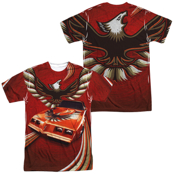Pontiac Firebird Flames men's all-over print t-shirt