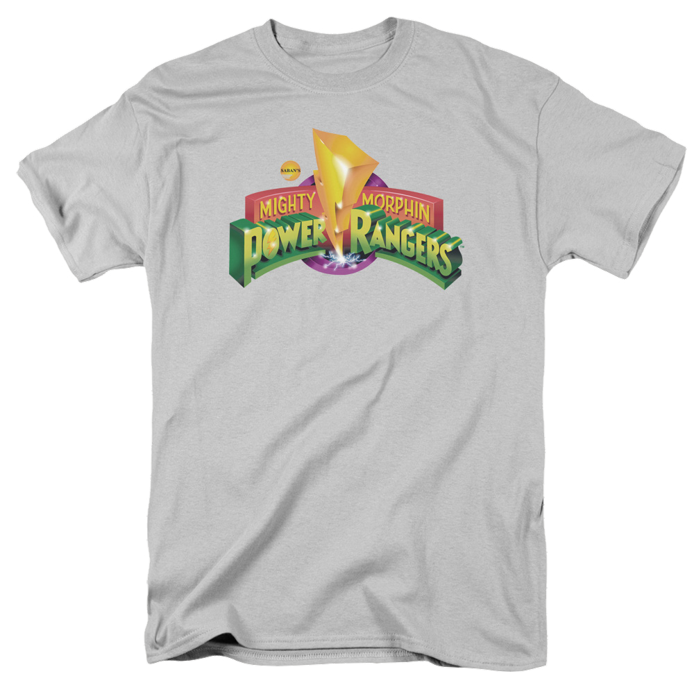 Mighty Morphin Power Rangers Mmpr Logo - Men's Regular Fit T-Shirt Men's Regular Fit T-Shirt Power Rangers