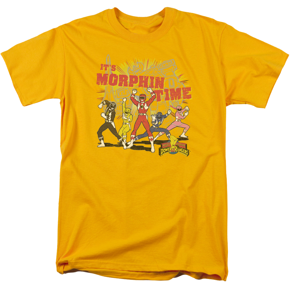 Power Rangers Dino Charge Morphin Time - Men's Regular Fit T-Shirt Men's Regular Fit T-Shirt Power Rangers