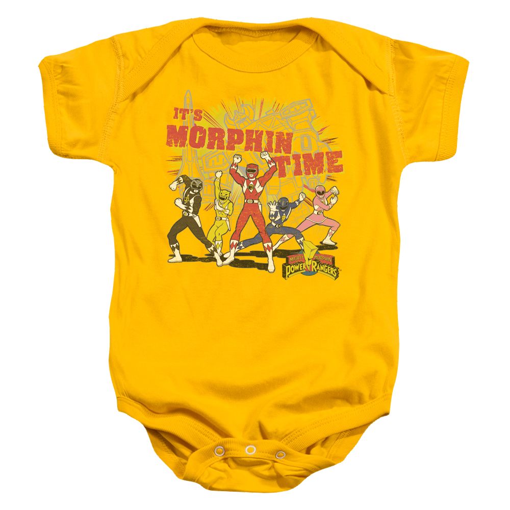 Power Rangers Dino Charge Morphin Time - Baby Bodysuit Baby Bodysuit Power Rangers