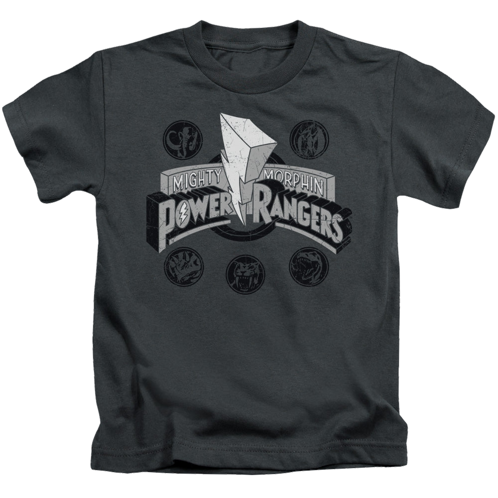 Mighty Morphin Power Rangers Power Coins - Kid's T-Shirt Kid's T-Shirt (Ages 4-7) Power Rangers