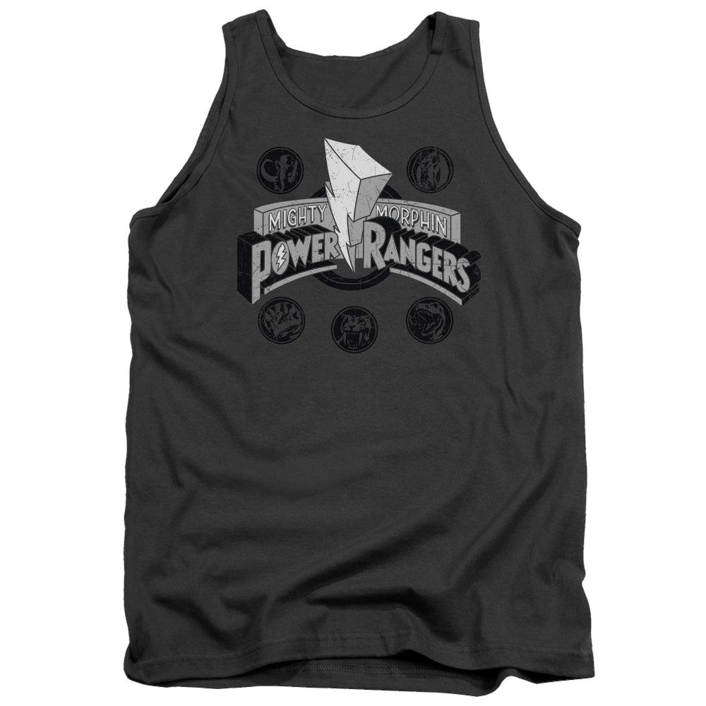 Mighty Morphin Power Rangers Power Coins - Men's Tank Top Men's Tank Power Rangers