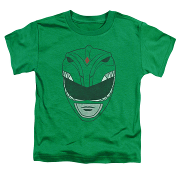 Kelly green toddler t-shirt with Mighty Morphin Power Rangers Green Ranger graphic