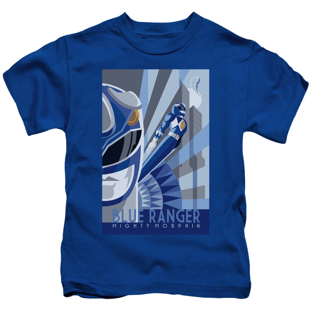 Mighty Morphin Power Rangers Blue Ranger Deco - Kid's T-Shirt Kid's T-Shirt (Ages 4-7) Power Rangers