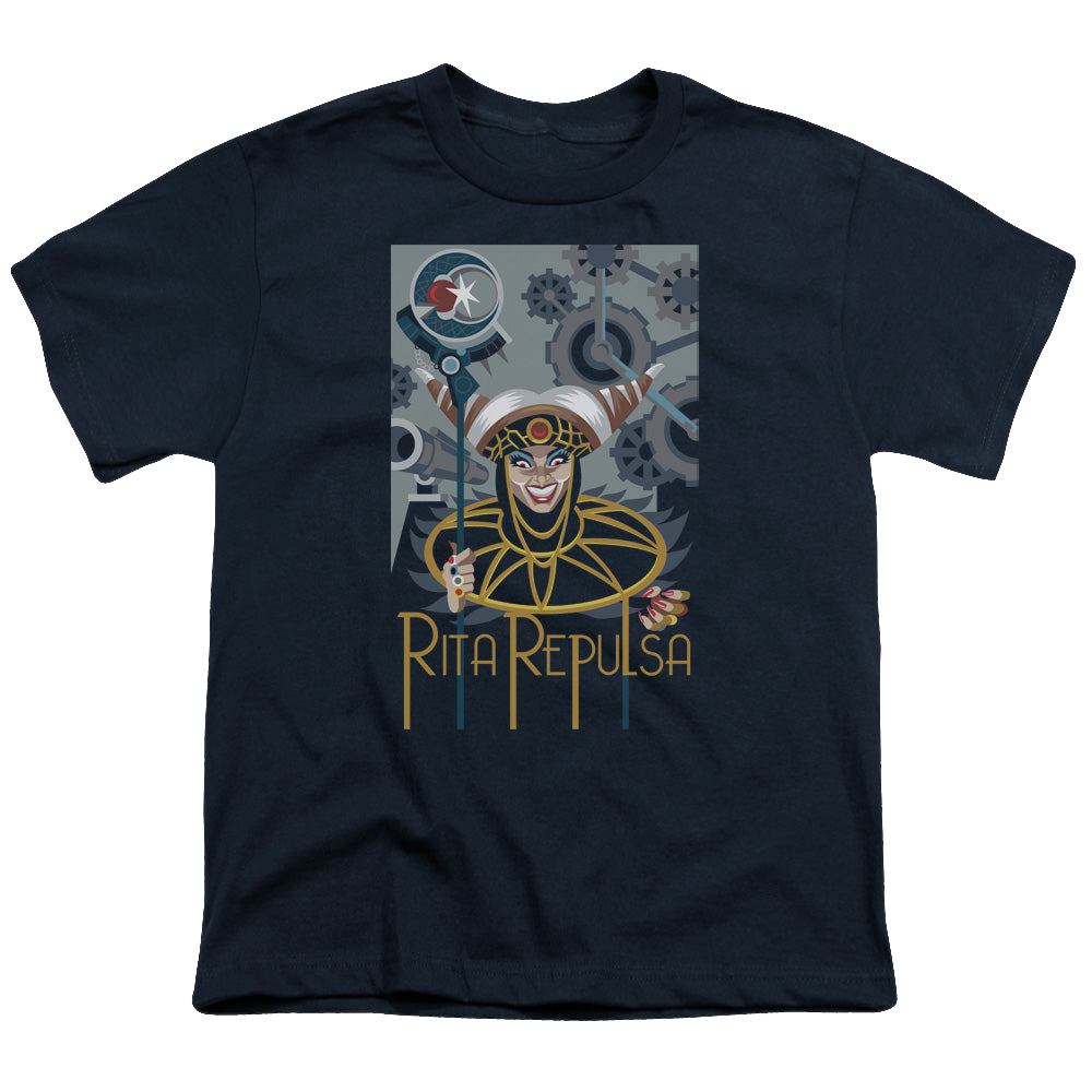 Mighty Morphin Power Rangers Rita Deco - Youth T-Shirt Youth T-Shirt (Ages 8-12) Power Rangers
