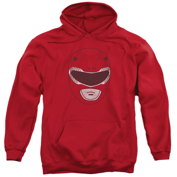 Mighty Morphin Power Rangers Red Ranger Mask - Pullover Hoodie Pullover Hoodie Power Rangers
