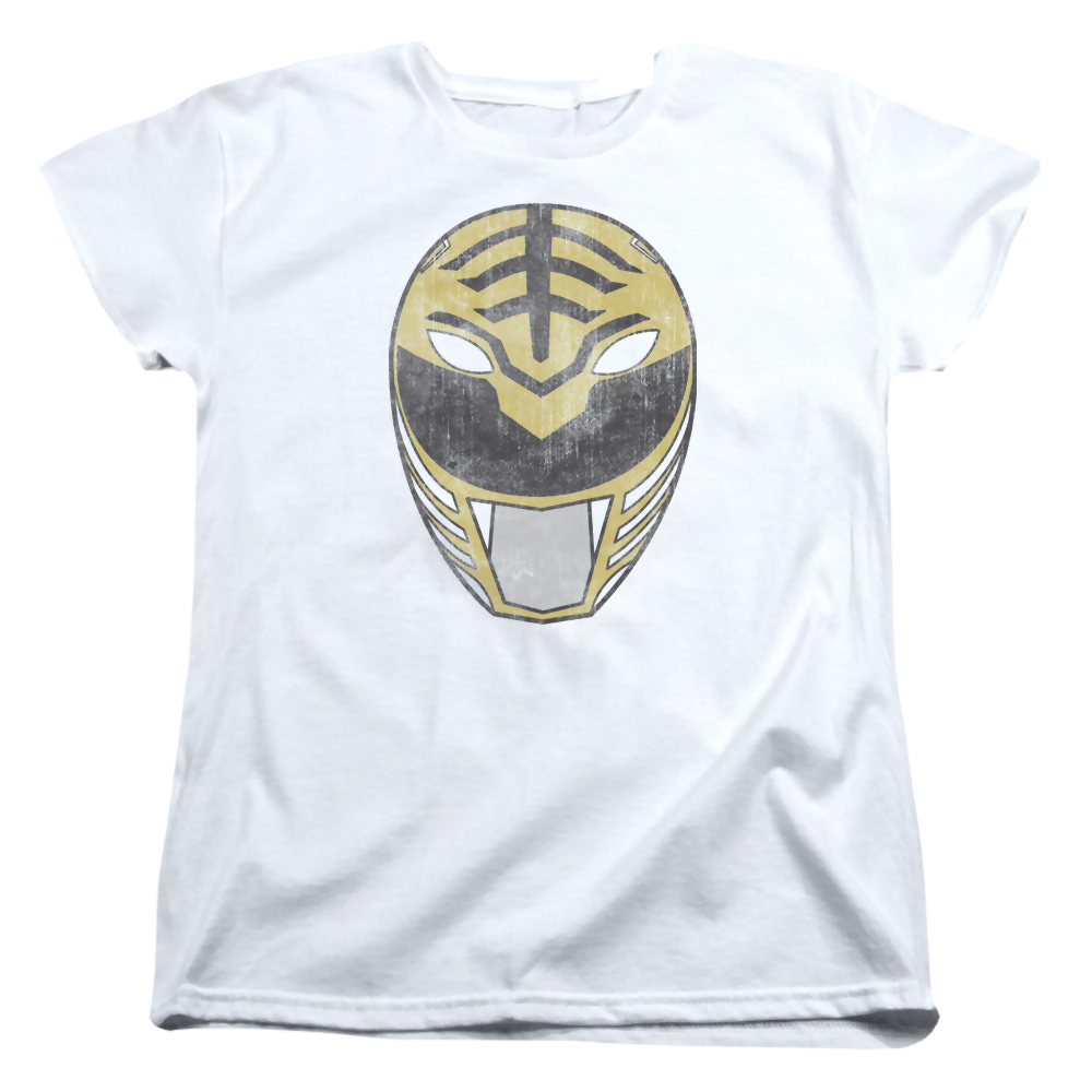 Mighty Morphin Power Rangers White Ranger Mask - Women's T-Shirt Women's T-Shirt Power Rangers