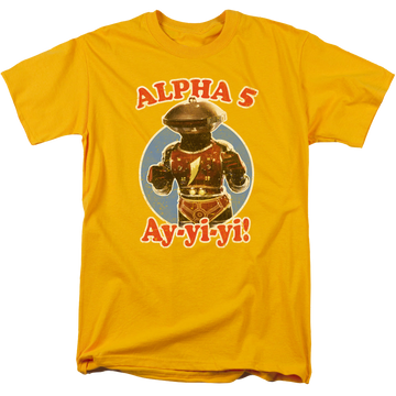 Mighty Morphin Power Rangers Alpha 5 - Men's Regular Fit T-Shirt Men's Regular Fit T-Shirt Power Rangers