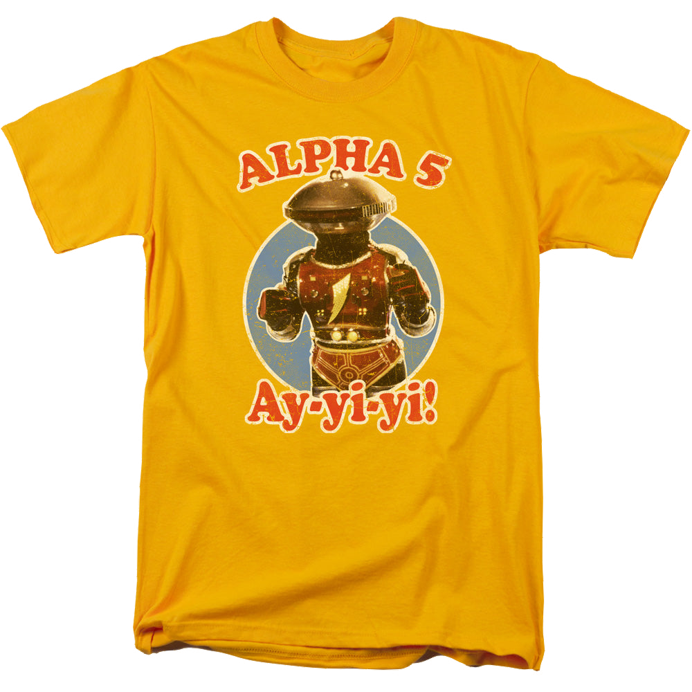 Mighty Morphin Power Rangers Alpha 5 - Men's Regular Fit T-Shirt Men's Regular Fit T-Shirt Power Rangers