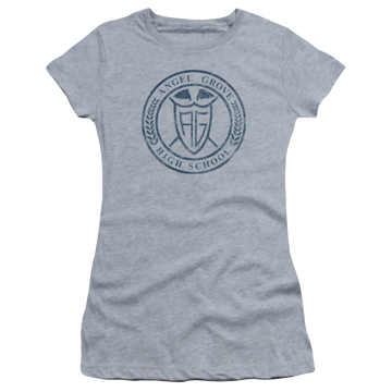 Mighty Morphin Power Rangers Angel Grove Hs - Juniors T-Shirt Juniors T-Shirt Power Rangers