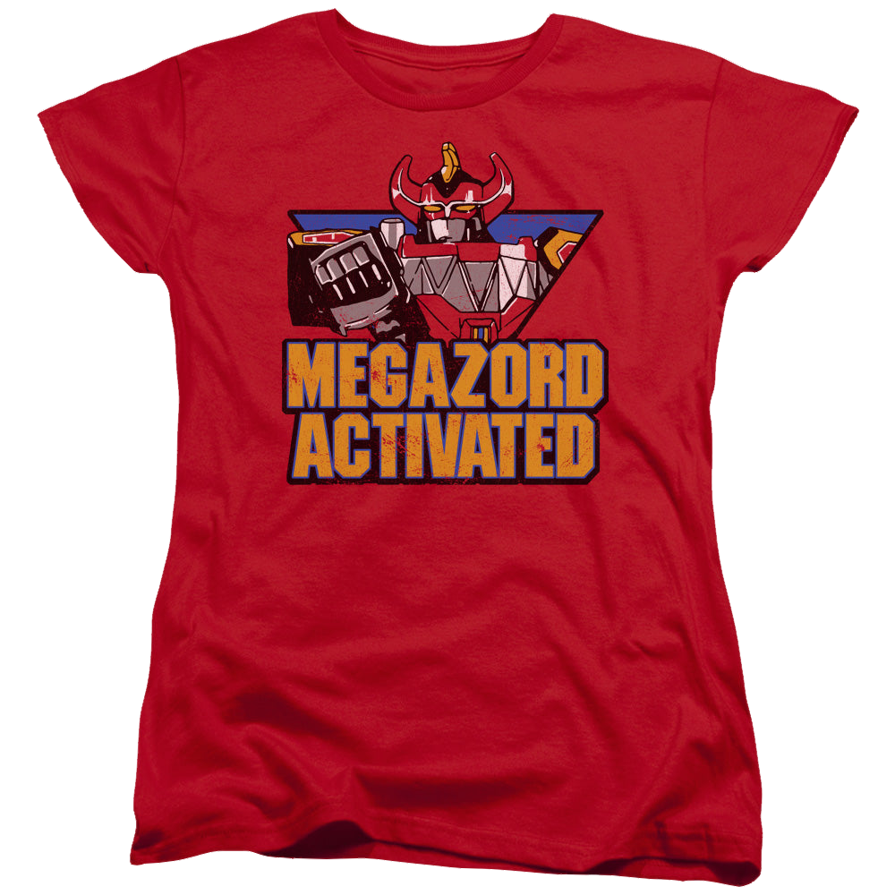 Mighty Morphin Power Rangers Megazord Activated - Women's T-Shirt Women's T-Shirt Power Rangers