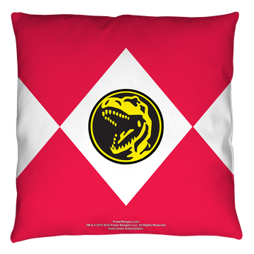 Power Rangers Red Ranger throw pillow