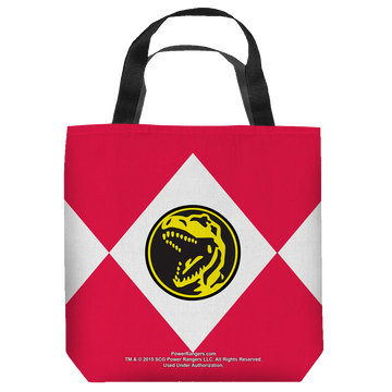 Power Rangers Red Ranger tote bag