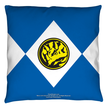 Power Rangers Blue Ranger throw pillow