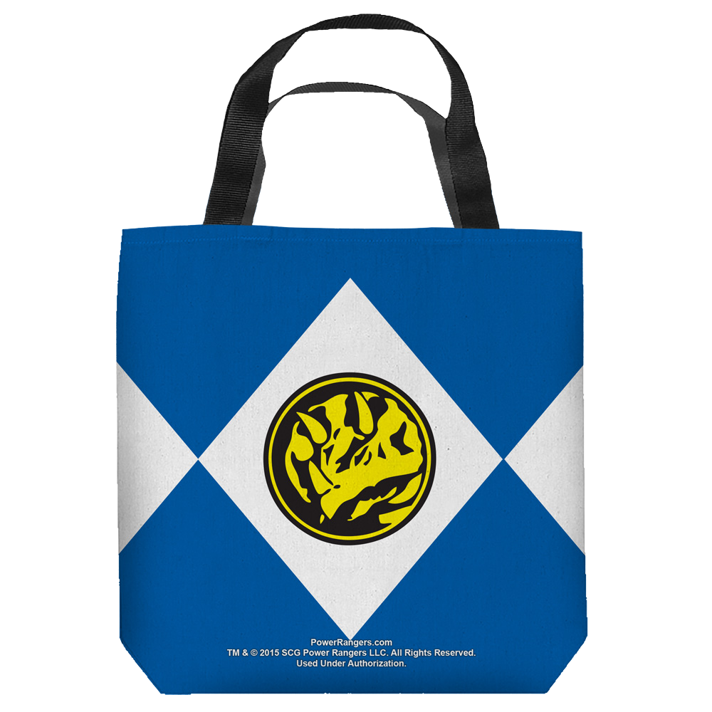 Power Rangers - Blue Ranger Tote Bag Tote Bags Power Rangers