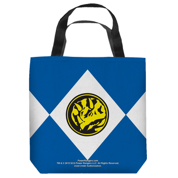 Power Rangers Blue Ranger tote bag