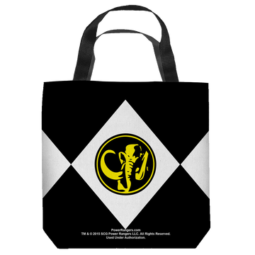 Power Rangers Black Ranger tote bag