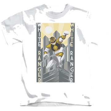 Mighty Morphin Power Rangers White Ranger Duo - Kid's T-Shirt Kid's T-Shirt (Ages 4-7) Power Rangers