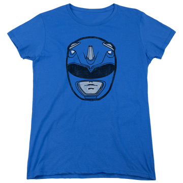 Mighty Morphin Power Rangers Blue Ranger Mask - Women's T-Shirt Women's T-Shirt Power Rangers