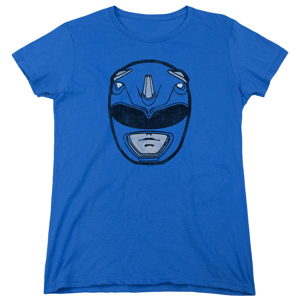 Mighty Morphin Power Rangers Blue Ranger Mask - Women's T-Shirt Women's T-Shirt Power Rangers