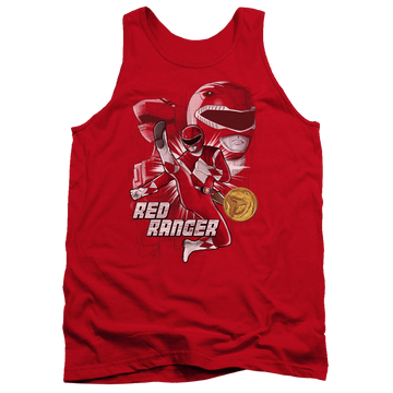 Mighty Morphin Power Rangers Red Ranger - Men's Tank Top Men's Tank Power Rangers