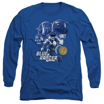 Mighty Morphin Power Rangers Blue Ranger - Men's Long Sleeve T-Shirt Men's Long Sleeve T-Shirt Power Rangers