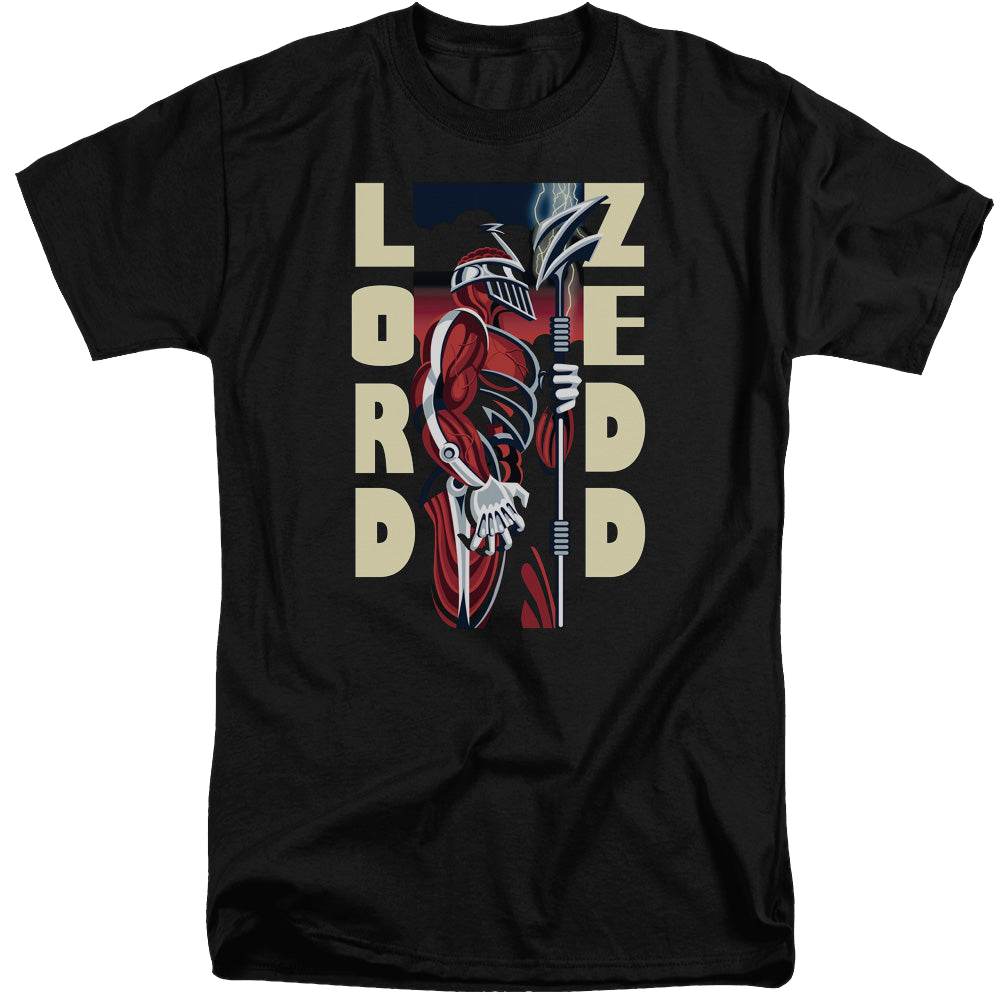 Mighty Morphin Power Rangers Zedd Deco - Men's Tall Fit T-Shirt Men's Tall Fit T-Shirt Power Rangers
