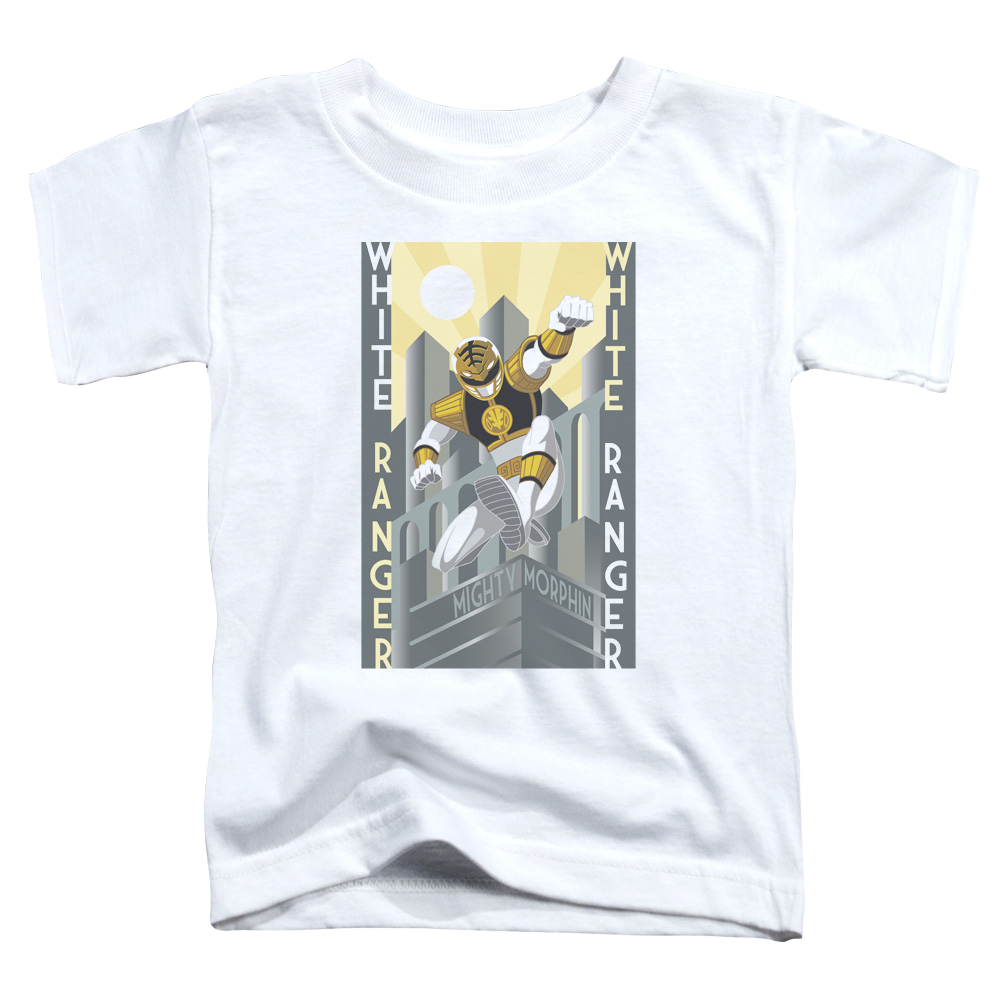 Mighty Morphin Power Rangers White Ranger Deco - Toddler T-Shirt Toddler T-Shirt Power Rangers