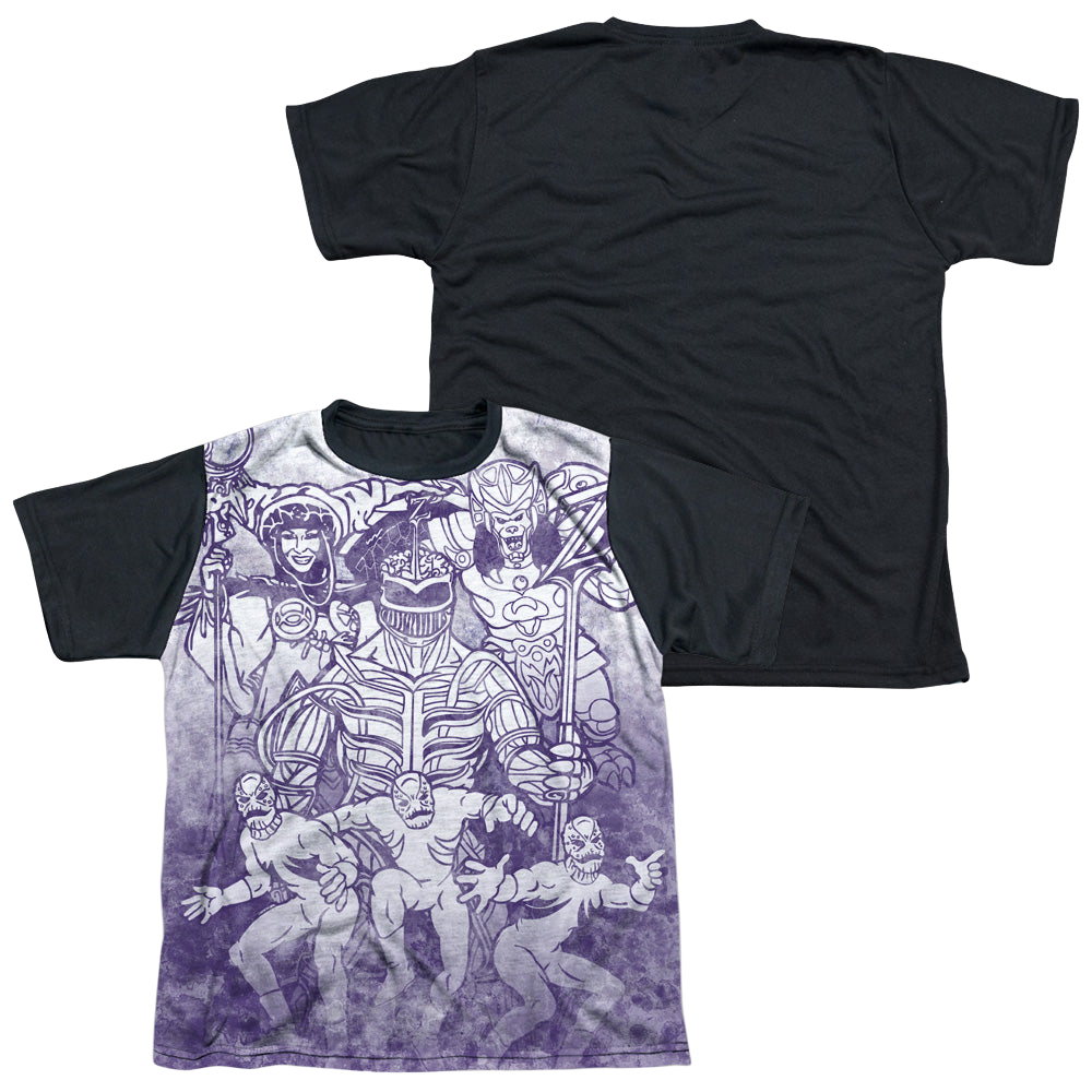 Power Rangers Baddies Sub - Youth Black Back T-Shirt Youth Black Back T-Shirt (Ages 8-12) Power Rangers