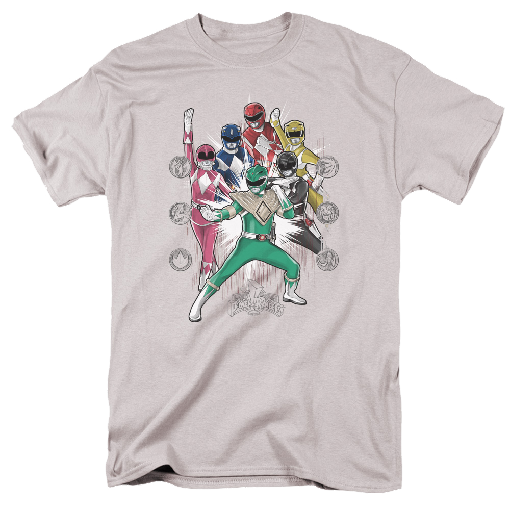 Power Rangers Ranger Manga - Men's Regular Fit T-Shirt Men's Regular Fit T-Shirt Power Rangers