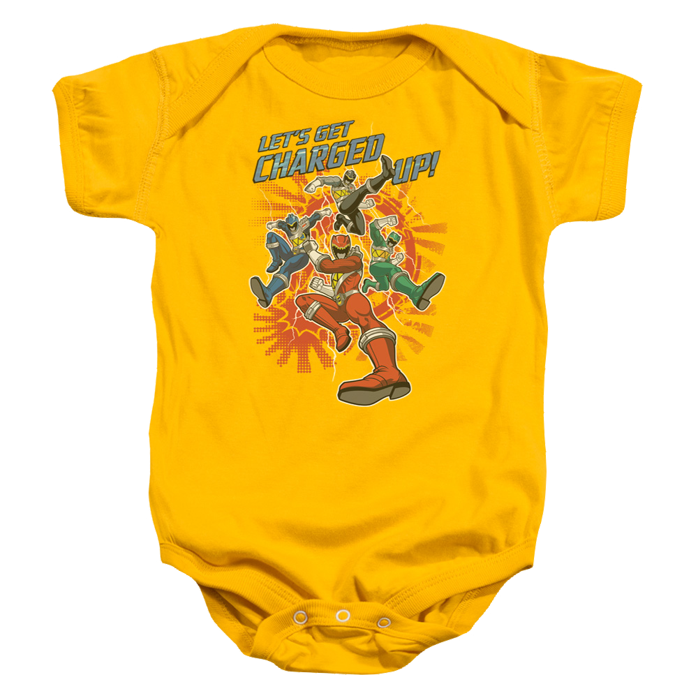 Power Rangers Charged Up Baby Bodysuit Baby Bodysuit Power Rangers