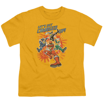 Power Rangers Charged Up Youth T-Shirt (Ages 8-12) Youth T-Shirt (Ages 8-12) Power Rangers