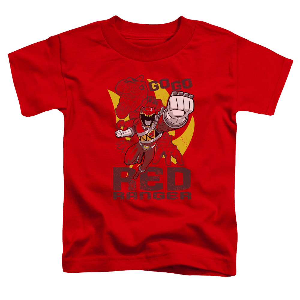 Power Rangers Dino Charge Go Red - Toddler T-Shirt Toddler T-Shirt Power Rangers