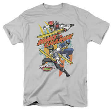 Power Rangers Dino Charge Swords Out - Men's Regular Fit T-Shirt Men's Regular Fit T-Shirt Power Rangers