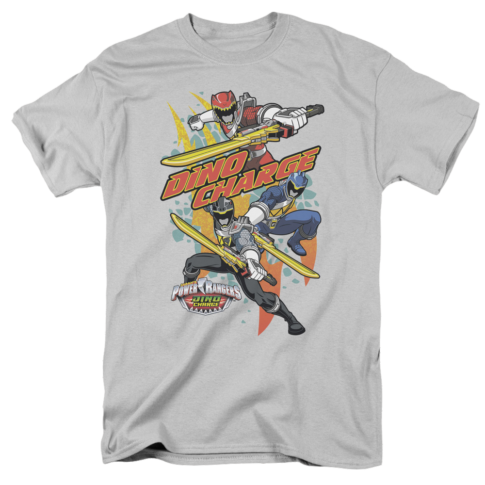 Power Rangers Dino Charge Swords Out - Men's Regular Fit T-Shirt Men's Regular Fit T-Shirt Power Rangers