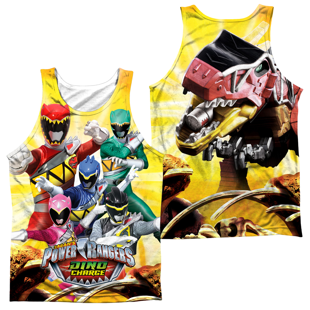 Power Rangers Charged For Battle Men's All Over Print Tank Men's All Over Print Tank Power Rangers