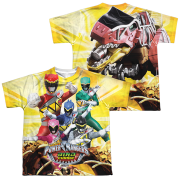 Power Rangers Charged For Battle Youth All-Over Print T-Shirt (Ages 8-12) Youth All-Over Print T-Shirt (Ages 8-12) Power Rangers