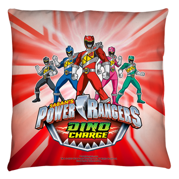 Power Rangers - Dino Ranger Throw Pillow Throw Pillows Power Rangers