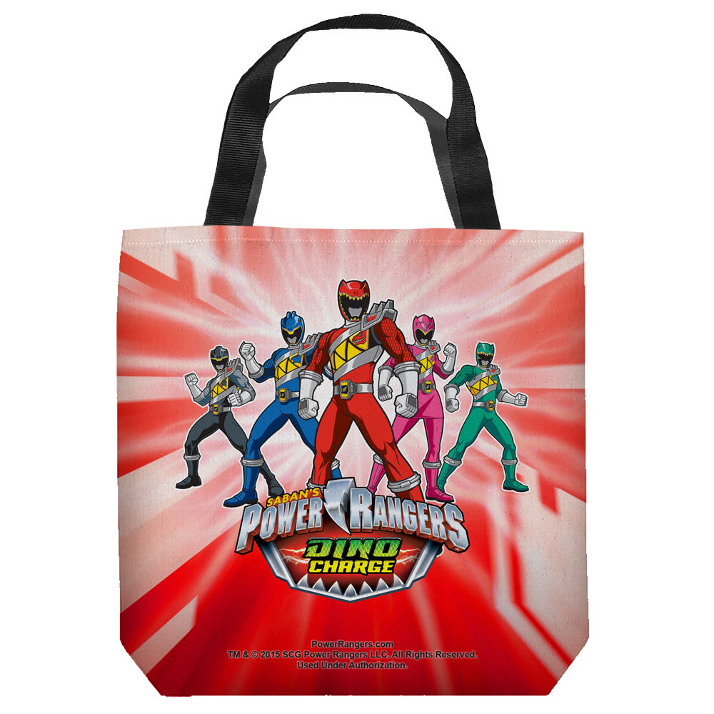 Power Rangers - Dino Ranger Tote Bag Tote Bags Power Rangers
