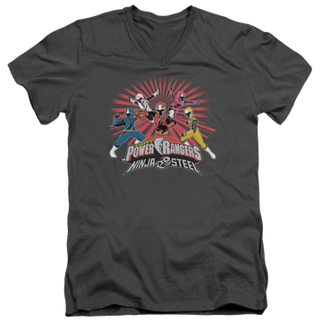 Power Rangers Ninja Blast Men's V-Neck T-Shirt Men's V-Neck T-Shirt Power Rangers