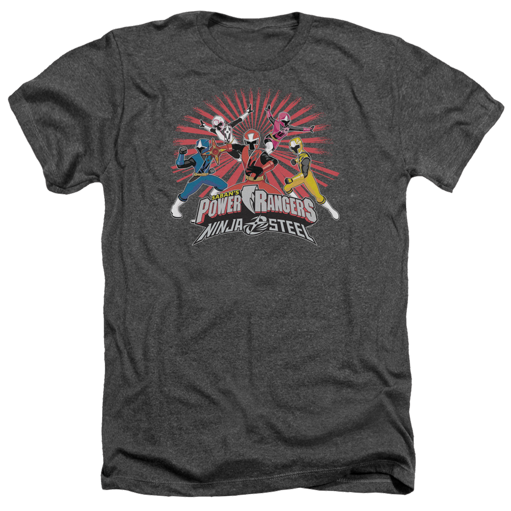 Power Rangers Ninja Blast Men's Heather T-Shirt Men's Heather T-Shirt Power Rangers