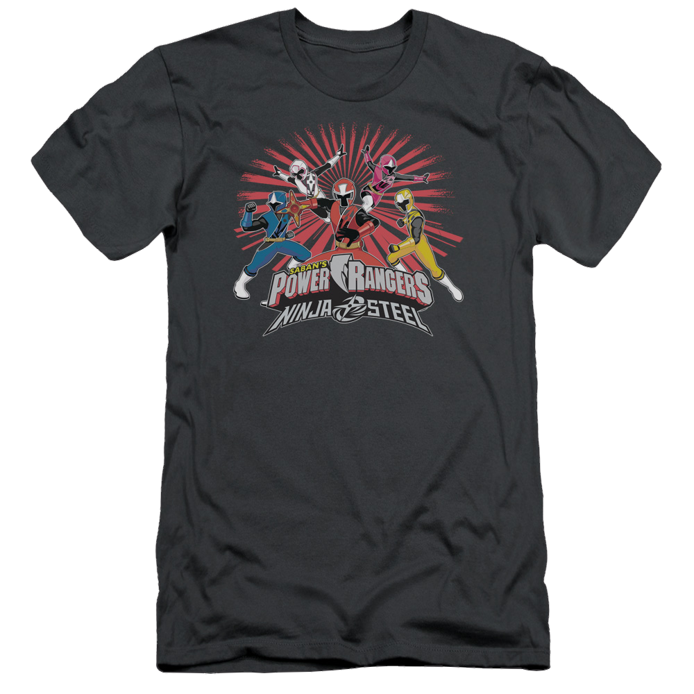 Power Rangers Ninja Blast Men's Premium Slim Fit T-Shirt Men's Premium Slim Fit T-Shirt Power Rangers