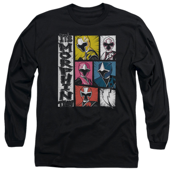 Power Rangers Its Morphin Time Men's Long Sleeve T-Shirt Men's Long Sleeve T-Shirt Power Rangers