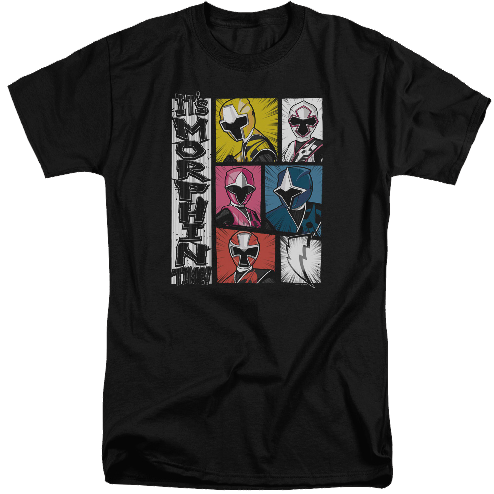 Power Rangers Its Morphin Time Men's Tall Fit T-Shirt Men's Tall Fit T-Shirt Power Rangers