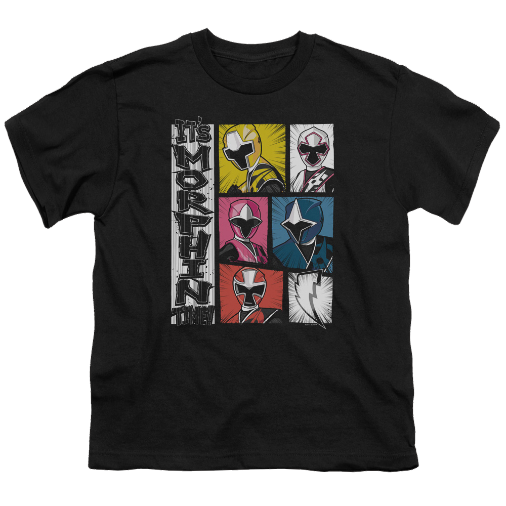 Power Rangers Its Morphin Time Youth T-Shirt (Ages 8-12) Youth T-Shirt (Ages 8-12) Power Rangers